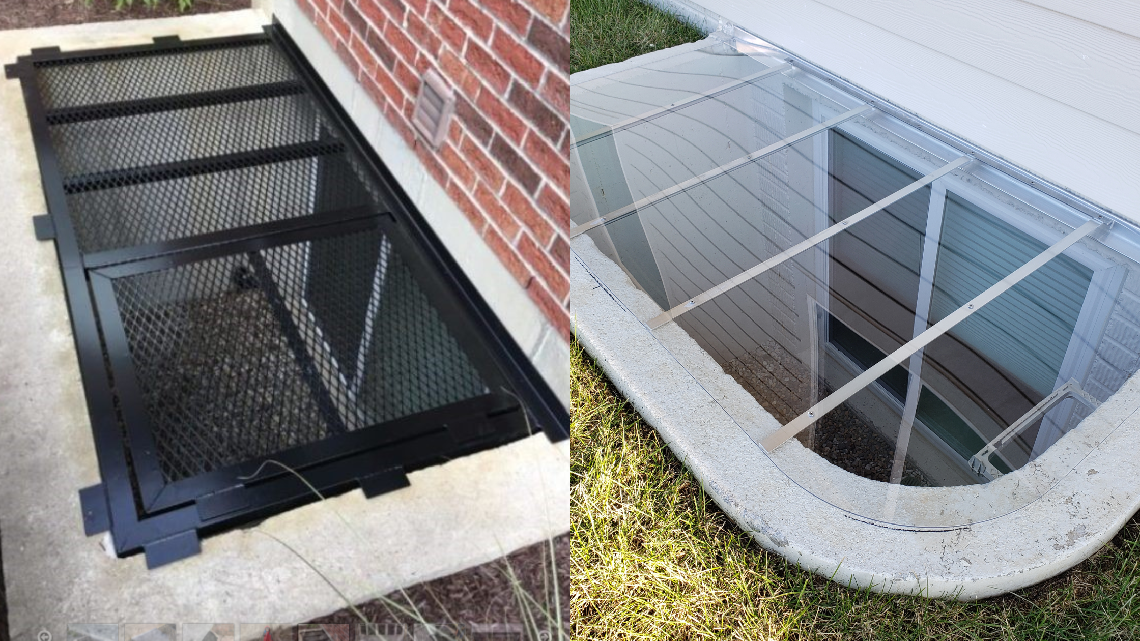 Pros Cons Of Plastic Window Well Covers Vs Metal Grates Window Well Supply