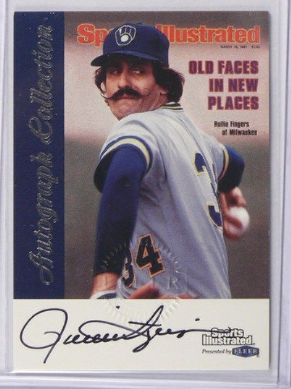 Rollie Fingers - Jersey Signed