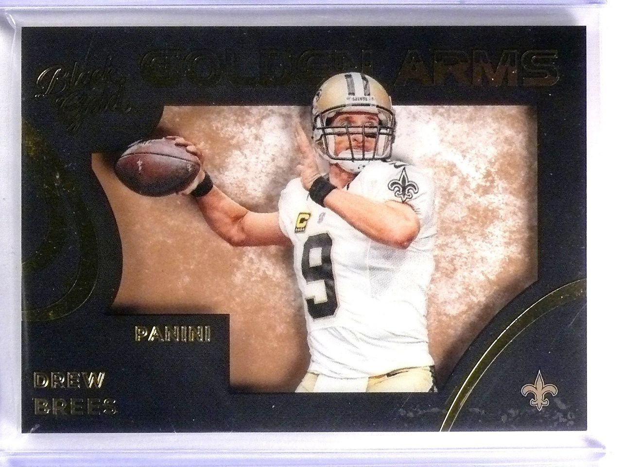 DELETE 13382 2015 Black Gold Drew Brees Golden Arms #D046/199 #GA7 *54011 -  Sportsnut Cards