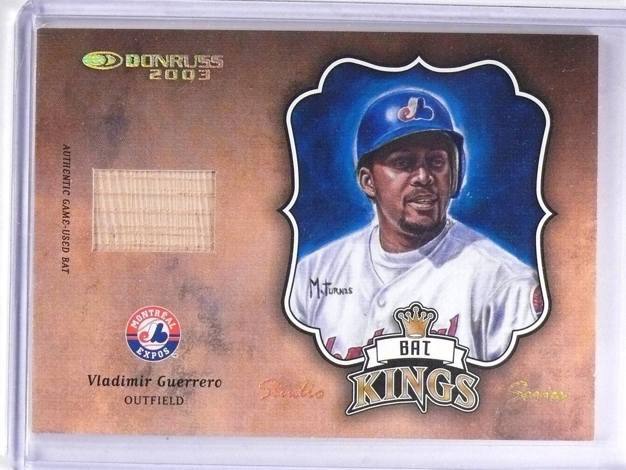 2003 Vladimir Guerrero Game Worn Jersey