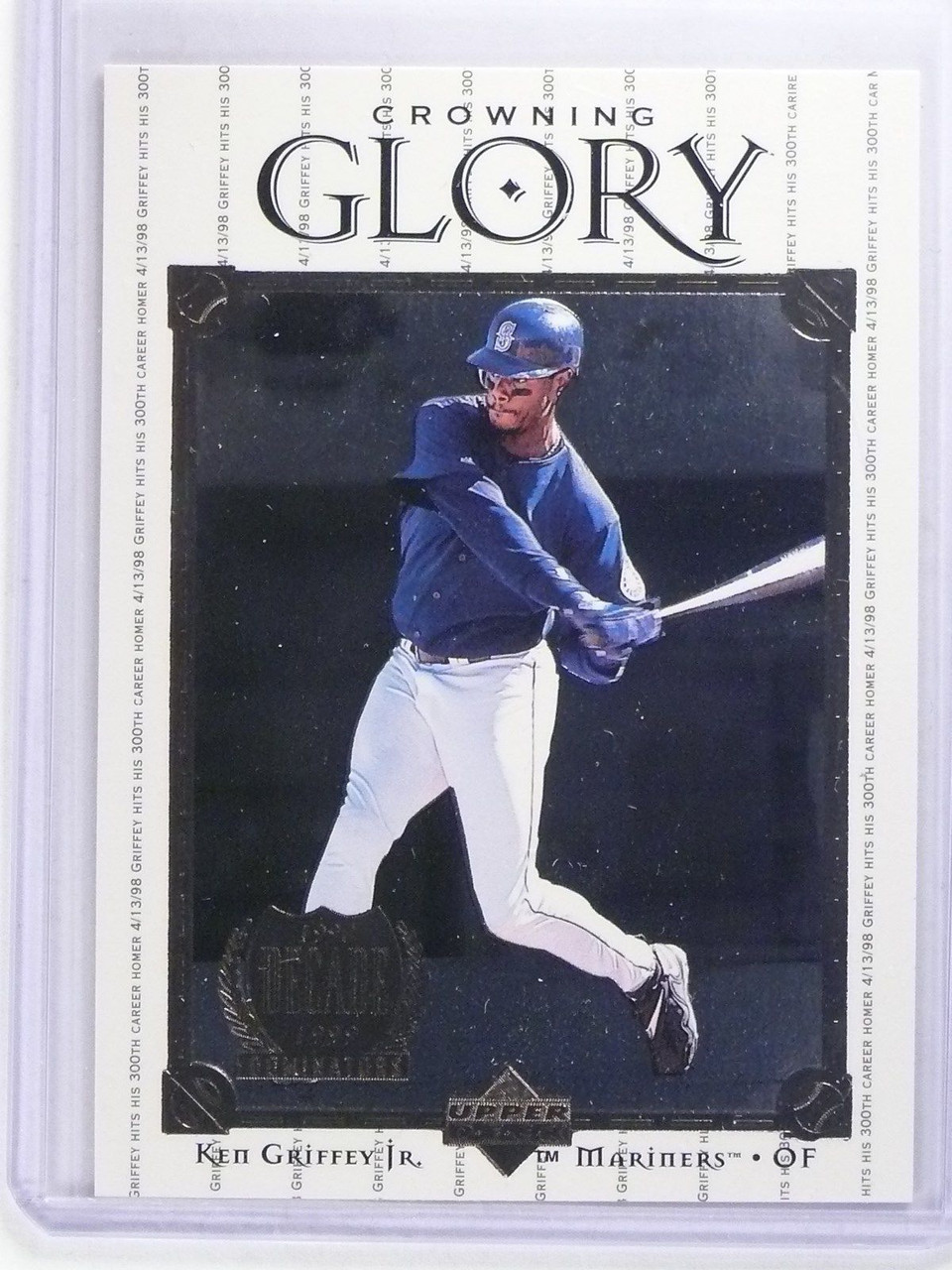 1999 Upper Deck Crowning Glory Ken Griffey Jr Mark McGwire #CG3 *63736 -  Sportsnut Cards