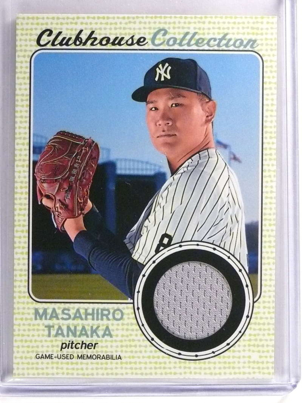 2017 Topps Heritage Clubhouse Collection Masahiro Tanaka Jersey #CCRMT  *70877