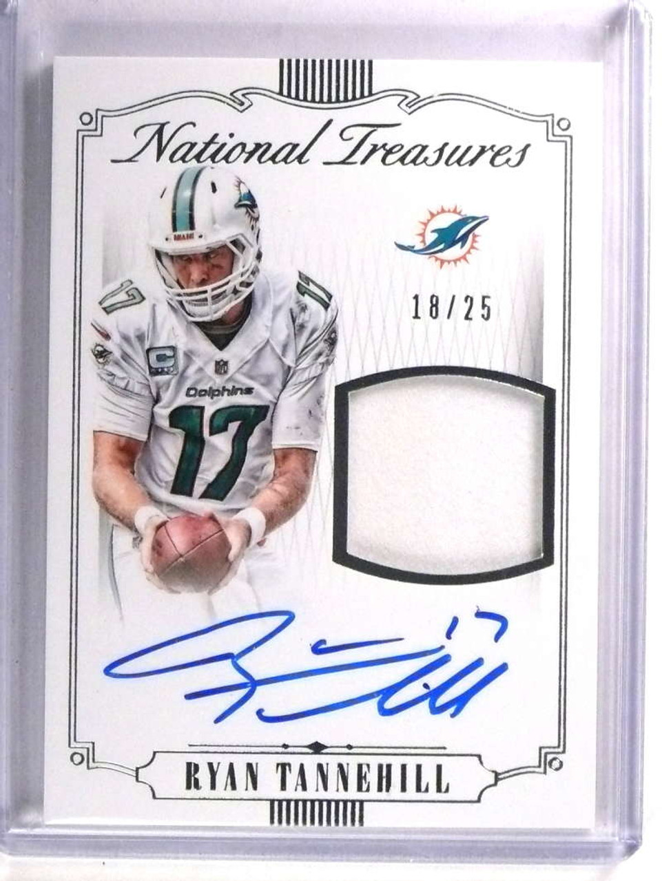 DELETE 18378 2015 National Treasures Ryan Tannehill Jersey Autograph auto  #D18/25 *71379