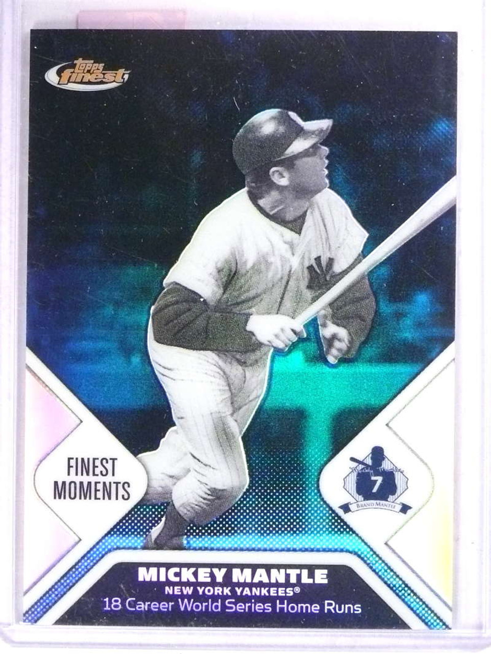 2006 Finest Blue Refractor 19 Ken Griffey Jr. 64/299 - Sportsnut Cards