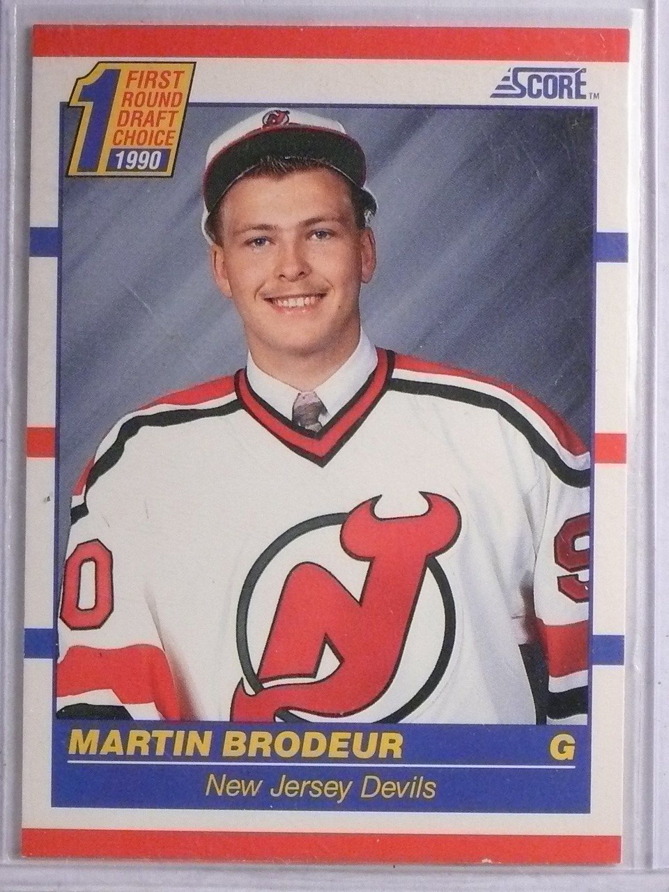 1990 Score 439 Martin Brodeur Values - MAVIN