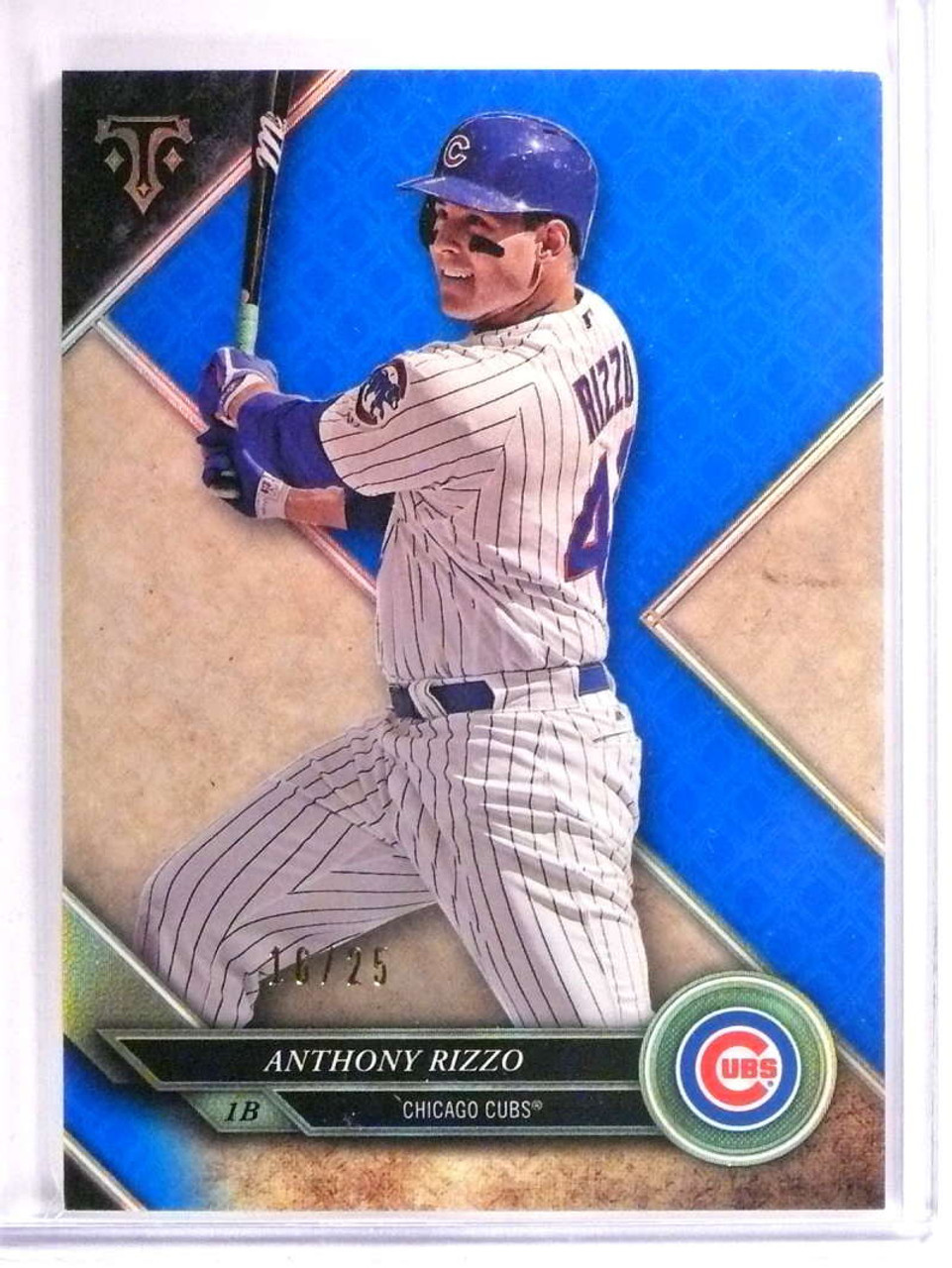 2021 Topps Triple Threads Jumbo Relics Sapphire SJRARI Anthony