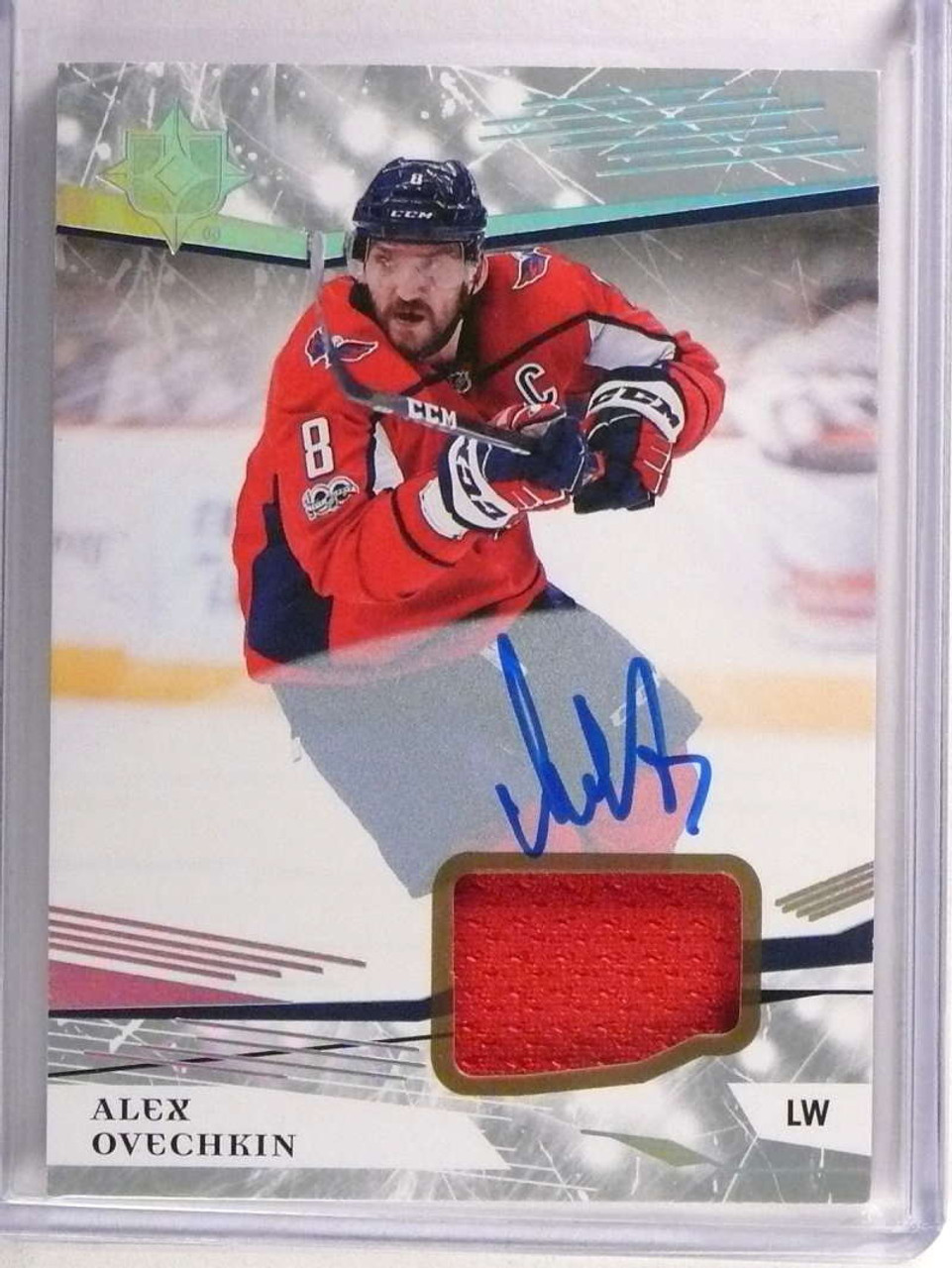 ovechkin autographed jersey