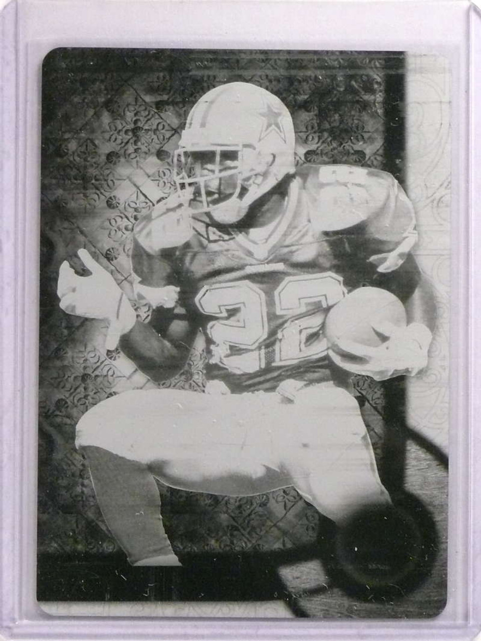 2015 Topps Triple Threads Emmitt Smith Black Printing Plate D 1 1