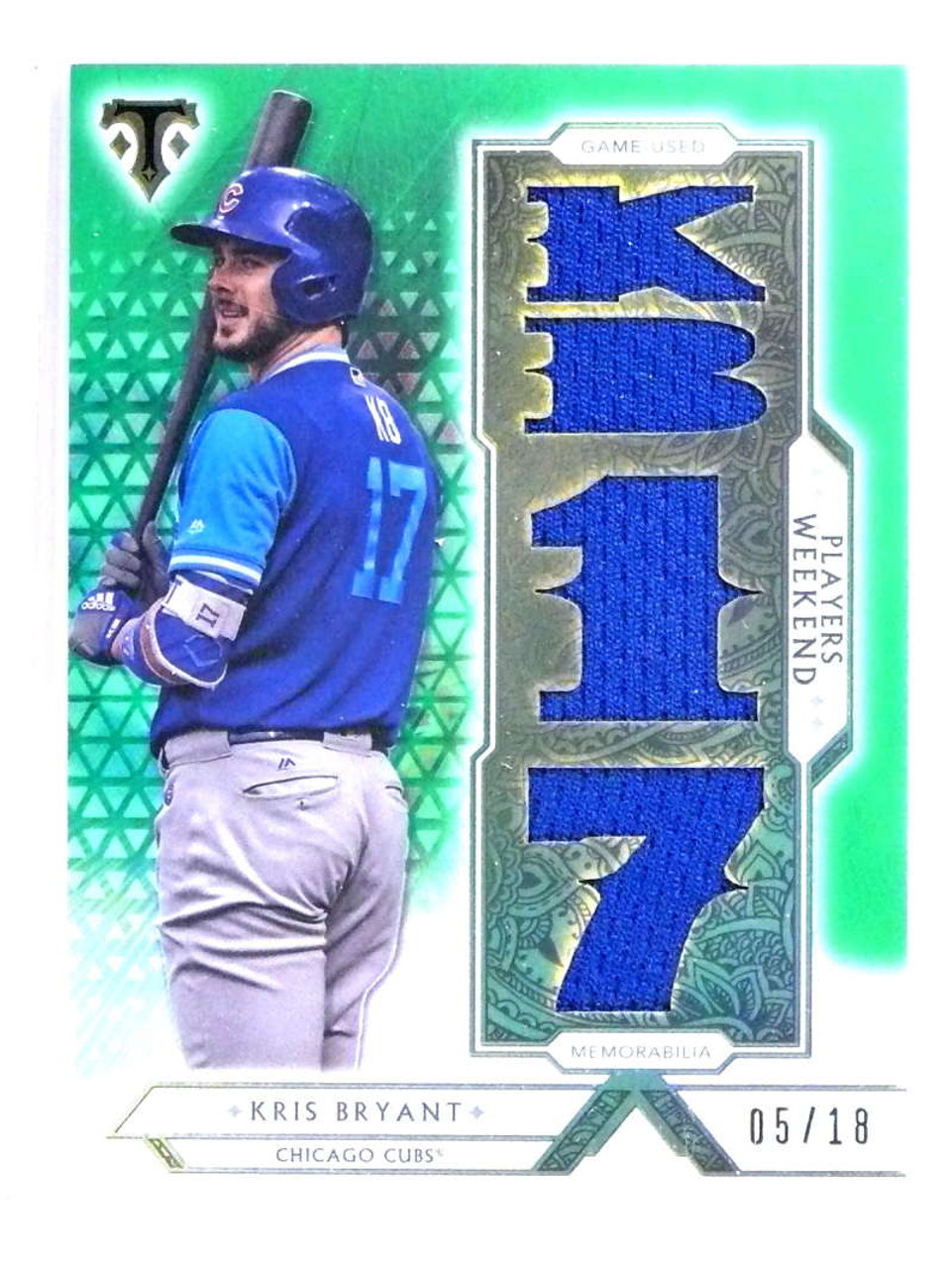 kris bryant players weekend jersey