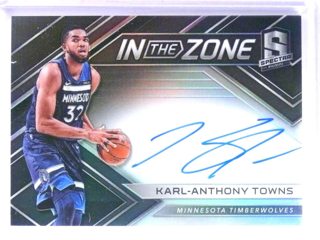 karl anthony towns signed jersey