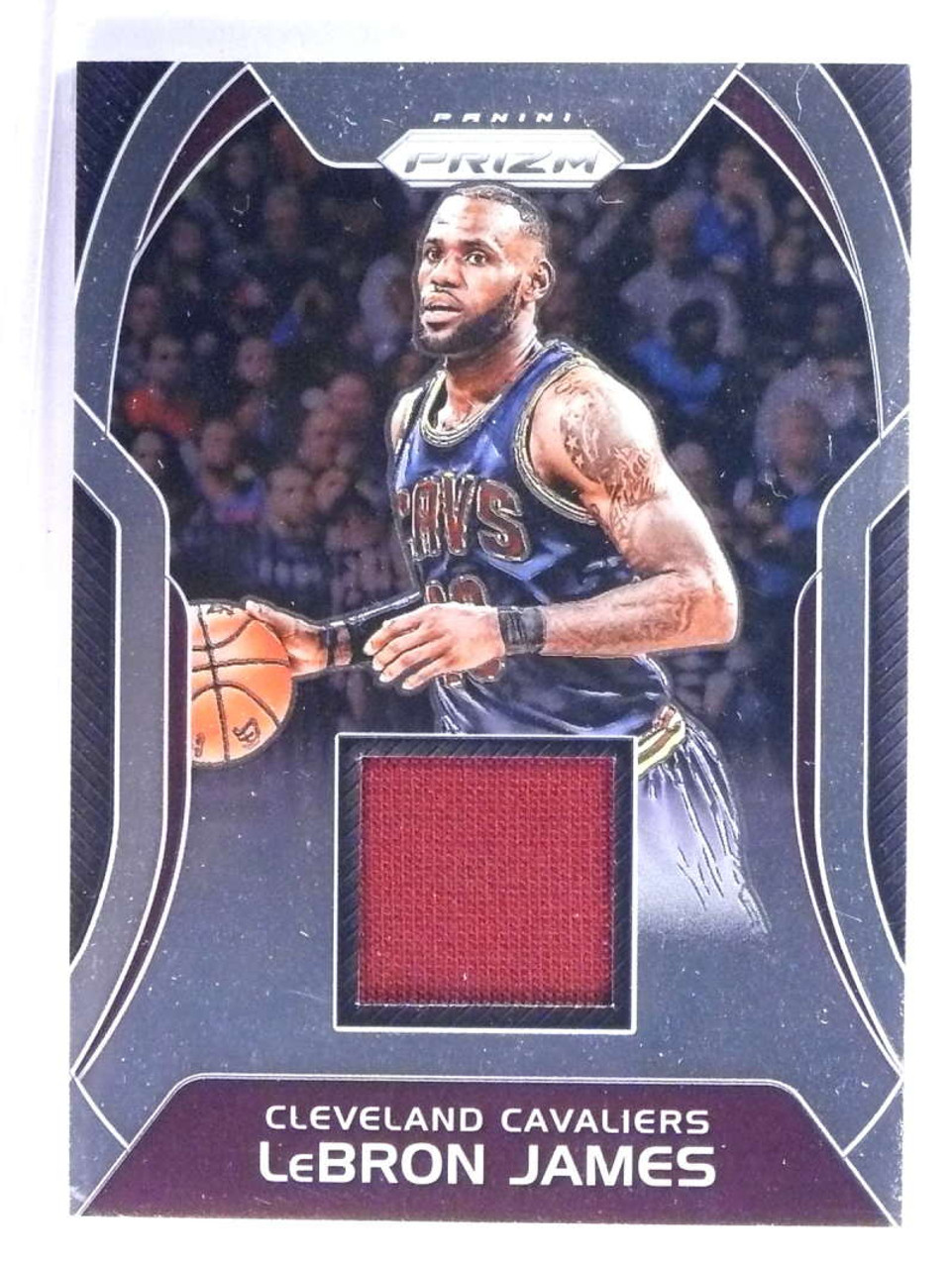 lebron james jersey card