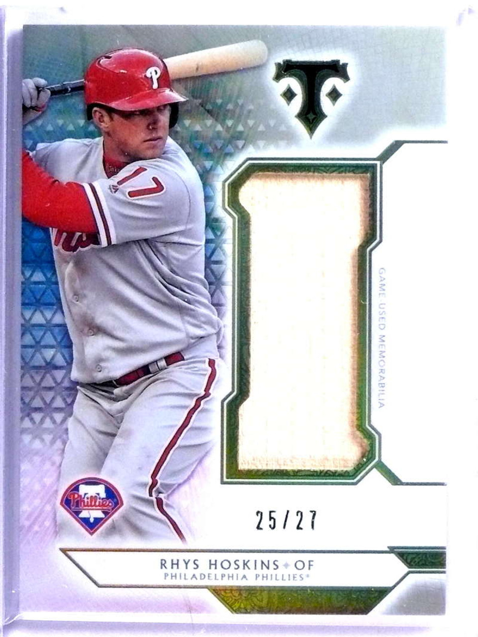 2018 Game-Used Rhys Hoskins Jersey