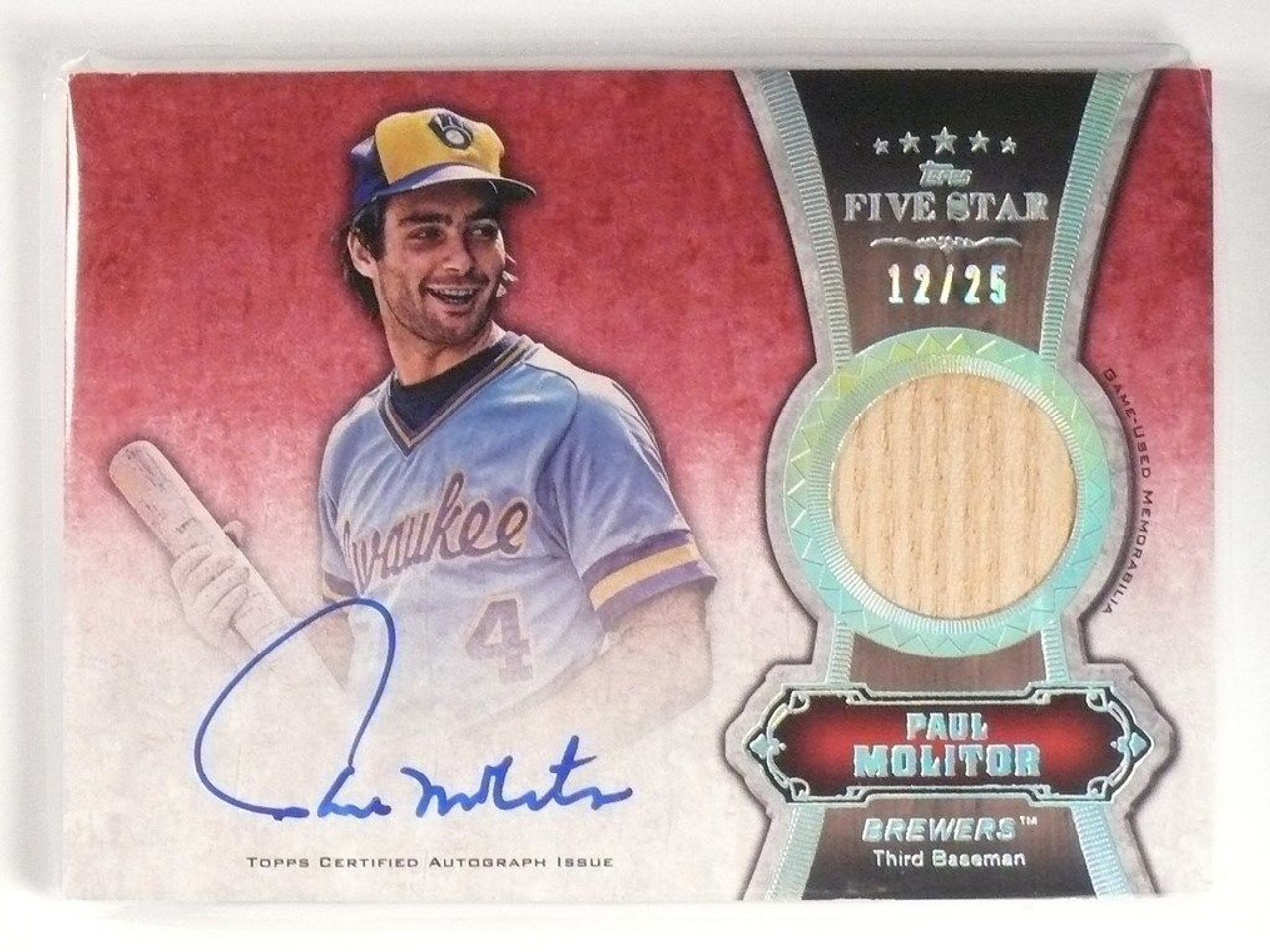 楽天市場 2023 TOPPS FIVE STAR Paul Molitor - nextera.co.jp