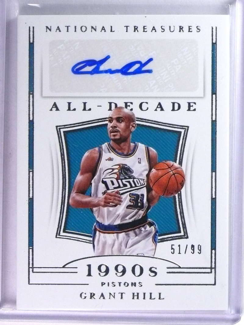 grant hill autograph