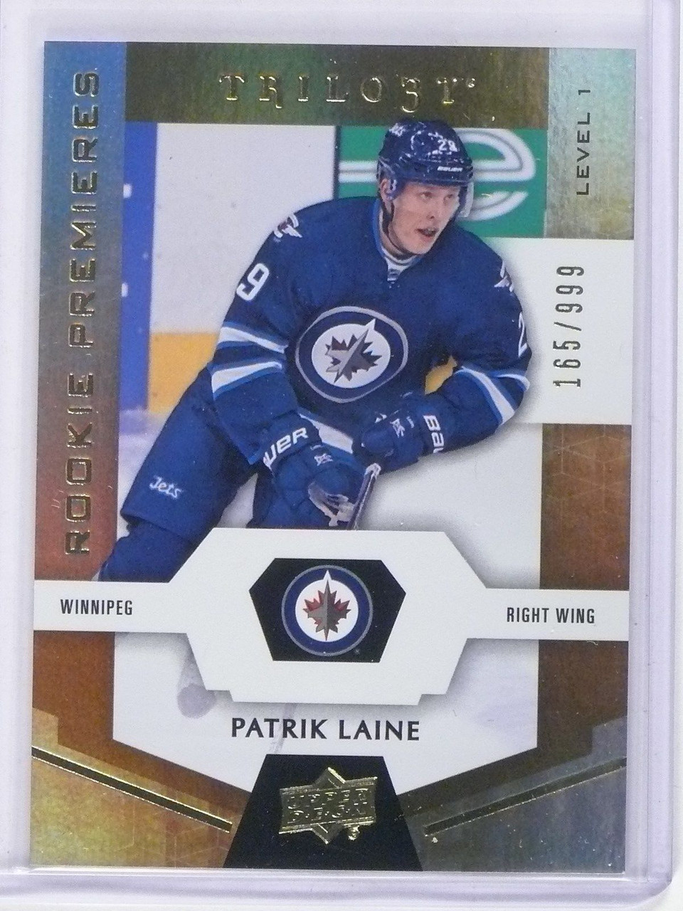 Patrik Laine rookie jersey