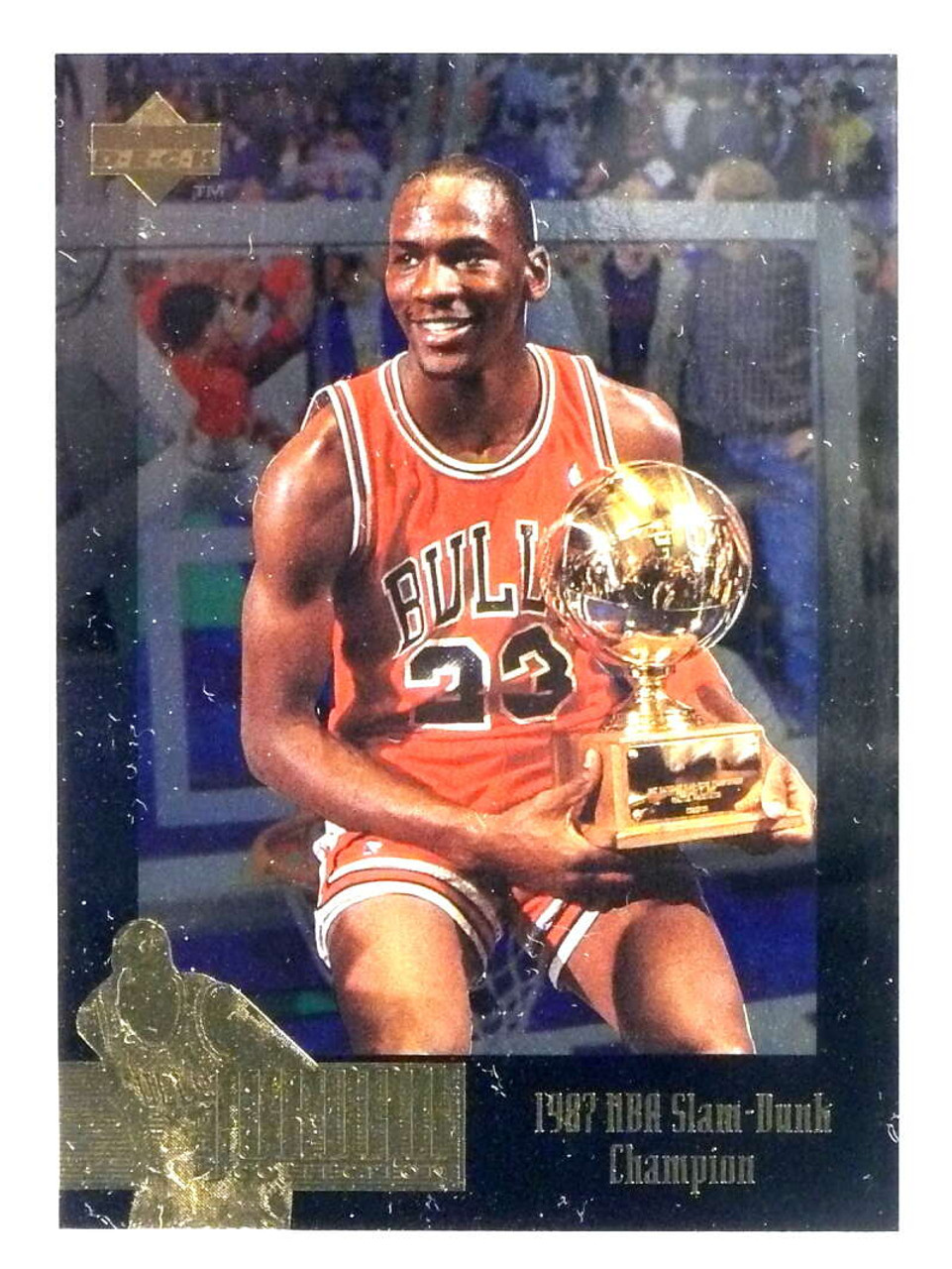 DELETE 27251 1995-96 Upper Deck 1987 Slam Dunk Champion Michael Jordan #JC5