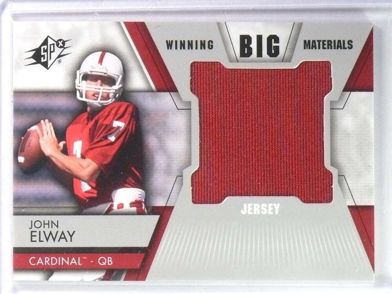 2014 Upper Deck SPX Winning Materials Big John Elway Jersey #WBJE