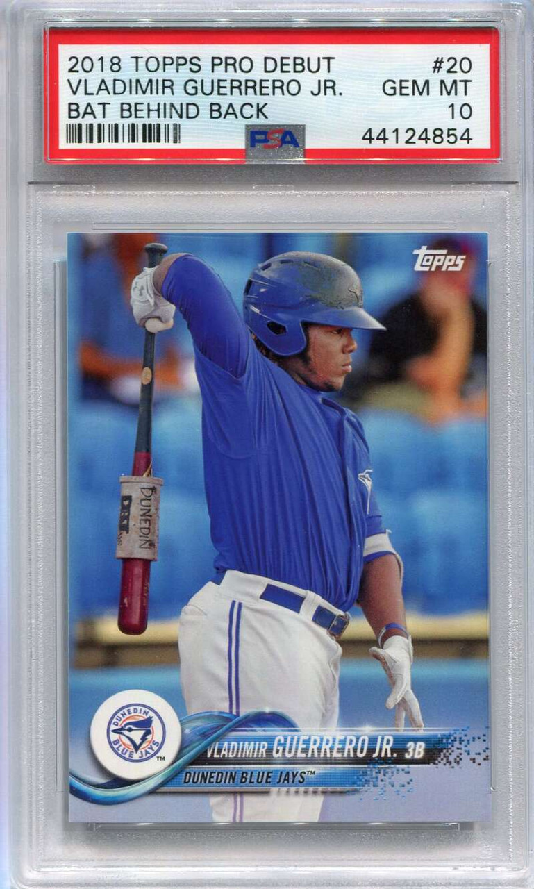 Vladimir Guerrero Jr. 2019 Topps Fire Rookie Card