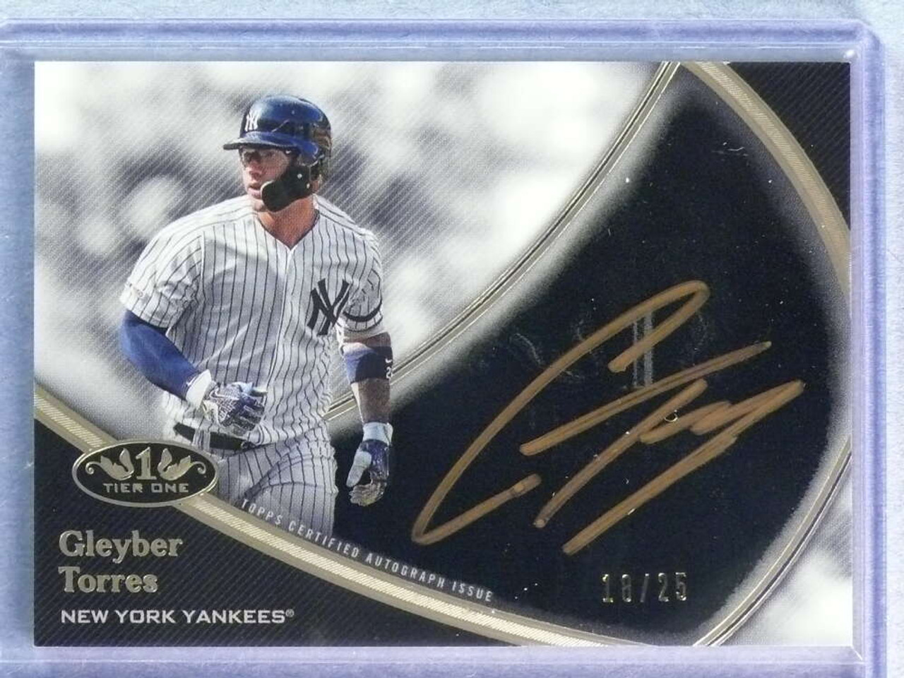 Gleyber Torres Autographed Trading Cards, Signed Gleyber Torres