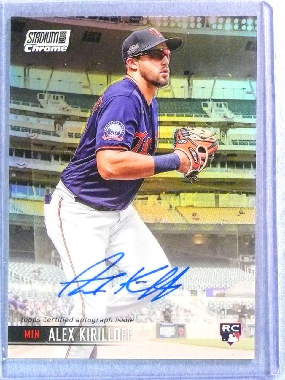 2021 Stadium Club Chrome Alex Kirilloff Rookie RC Autograph Auto #SCCBAAK