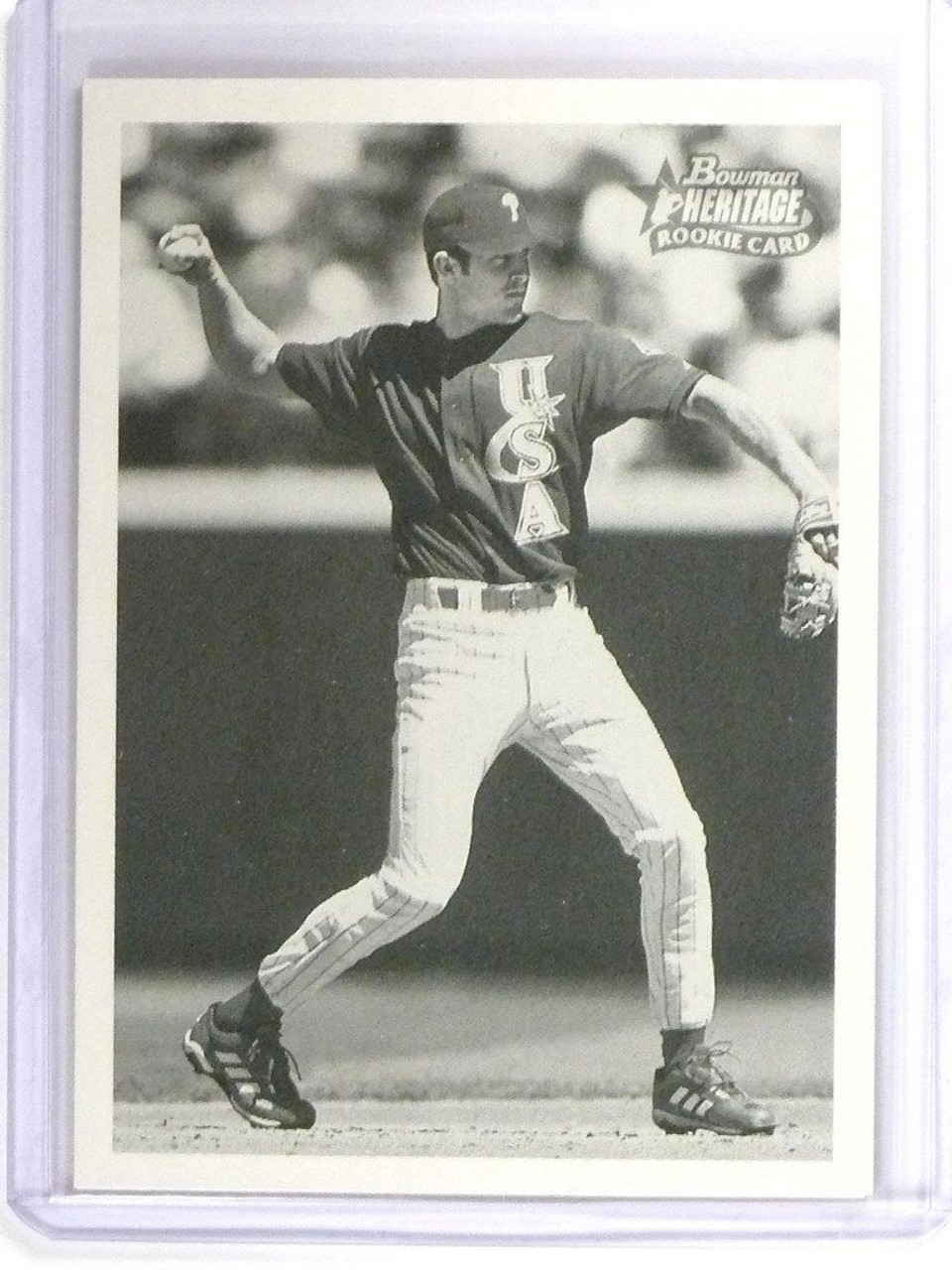 DELETE 777 2001 Bowman Heritage Chase Utley Rookie RC #304 *49915