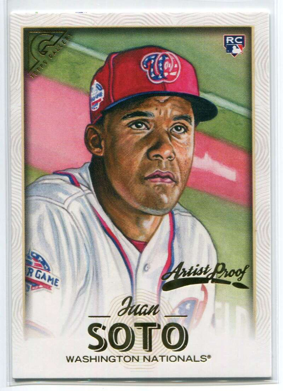 Topps Gallery Juan Soto Autographed RC 