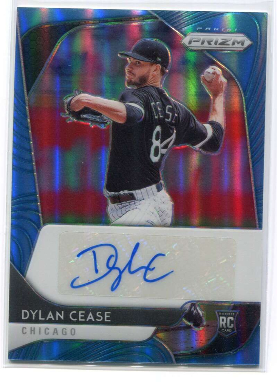 2020 Panini Prizm Autographs Prizms Carolina Blue Dylan Cease ...