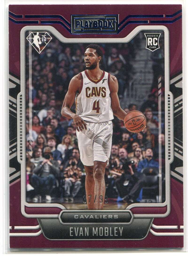 エバンモーブリールーキーサインカードRC 【1/17】Evan Mobley RC Auto