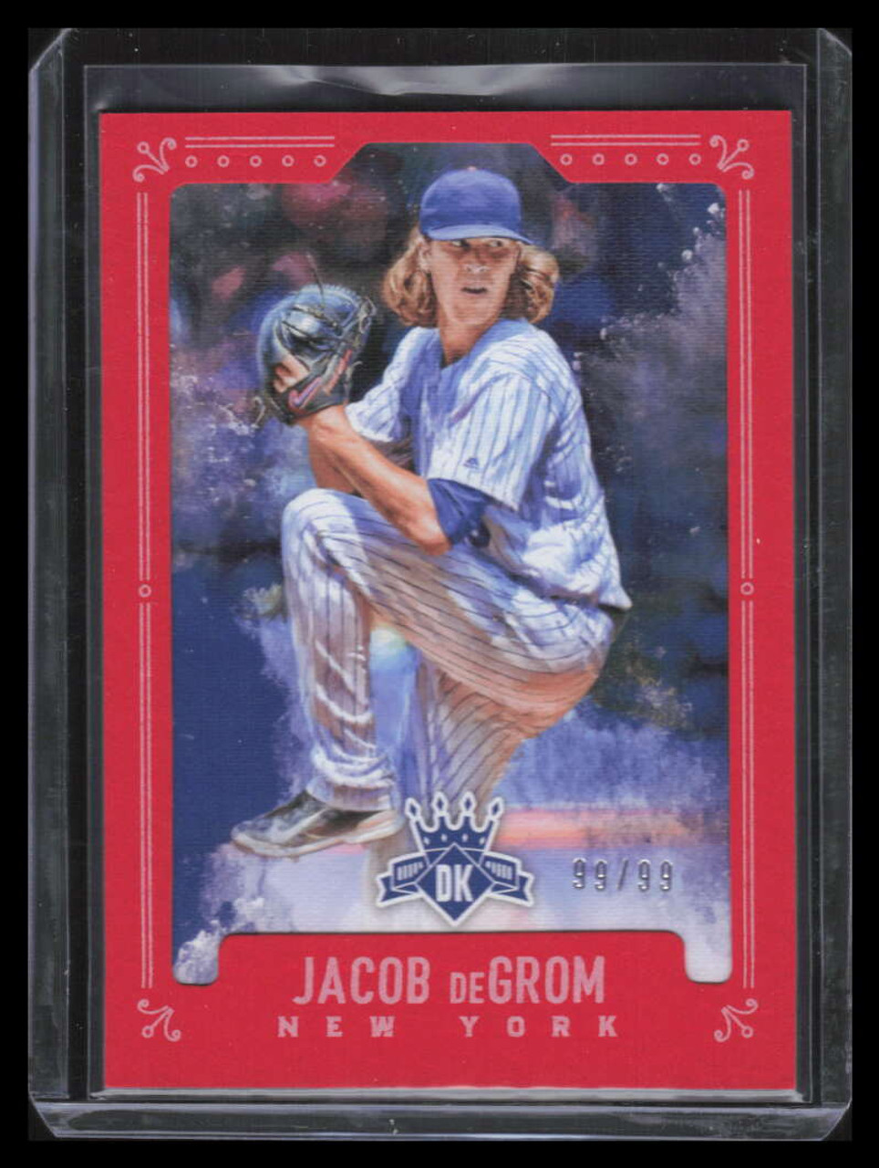 2015 Diamond Kings Signature Materials 211 Jacob deGrom Dual Jersey Auto  20/99 - Sportsnut Cards