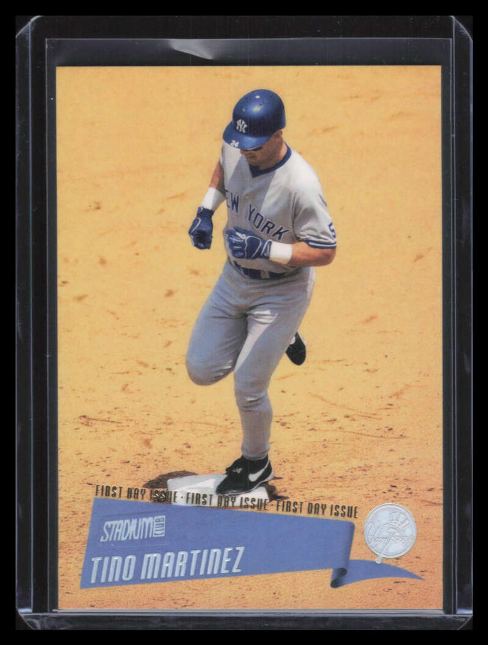 2000 Stadium Club First Day Issue 142 Tino Martinez 123/150 - Sportsnut  Cards