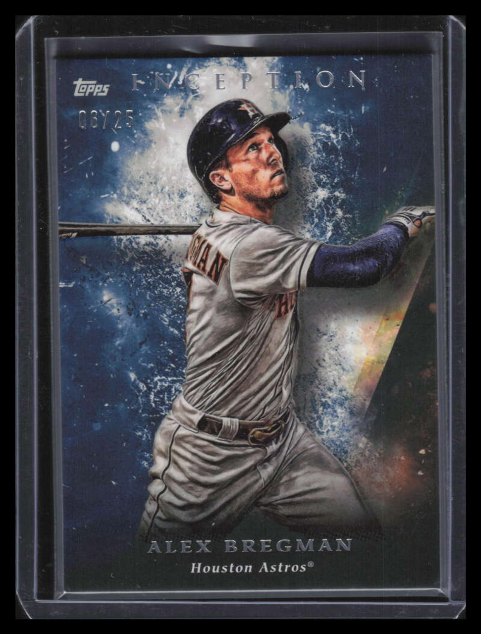 Alex Bregman 2018 Topps Triple Threads Jersey On Card Auto