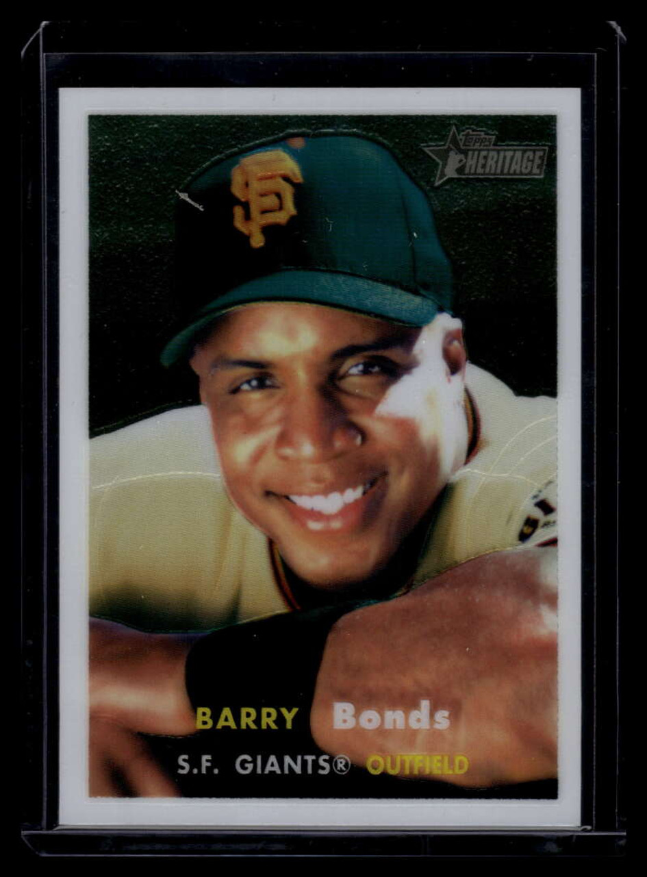 2006 Topps Chrome Black Refractor 50 Barry Bonds 120/549