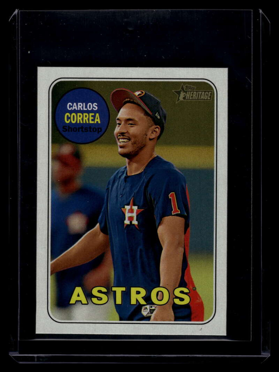 2015 Topps Heritage Chrome Refractor thc563 Carlos Correa Rookie