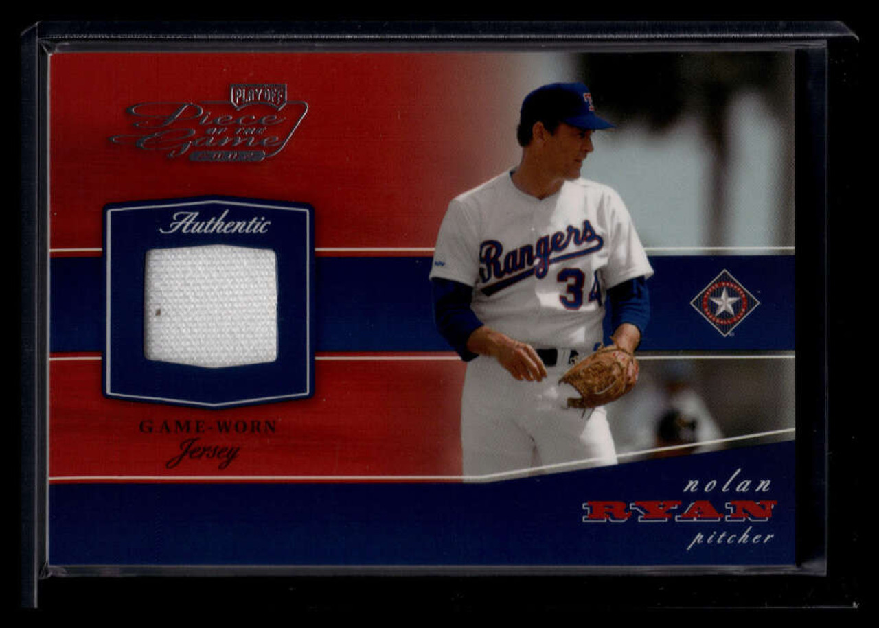 2002 Fleer Box Score Hall Of Fame Material Nolan Ryan Jersey #10 *80436