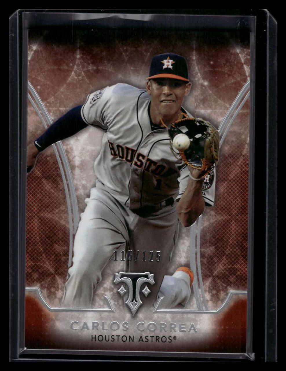 Carlos Correa 2015 Topps Update Baseball Autograph Rookie Card