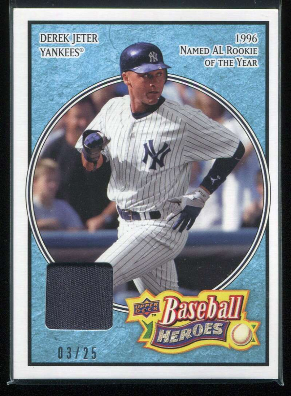 Alex Rodriguez Upper Deck Baseball Heroes Jersey Card