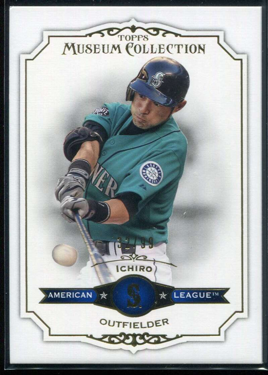 2012 Topps Museum Collection Blue 89 Ichiro Suzuki 32/99