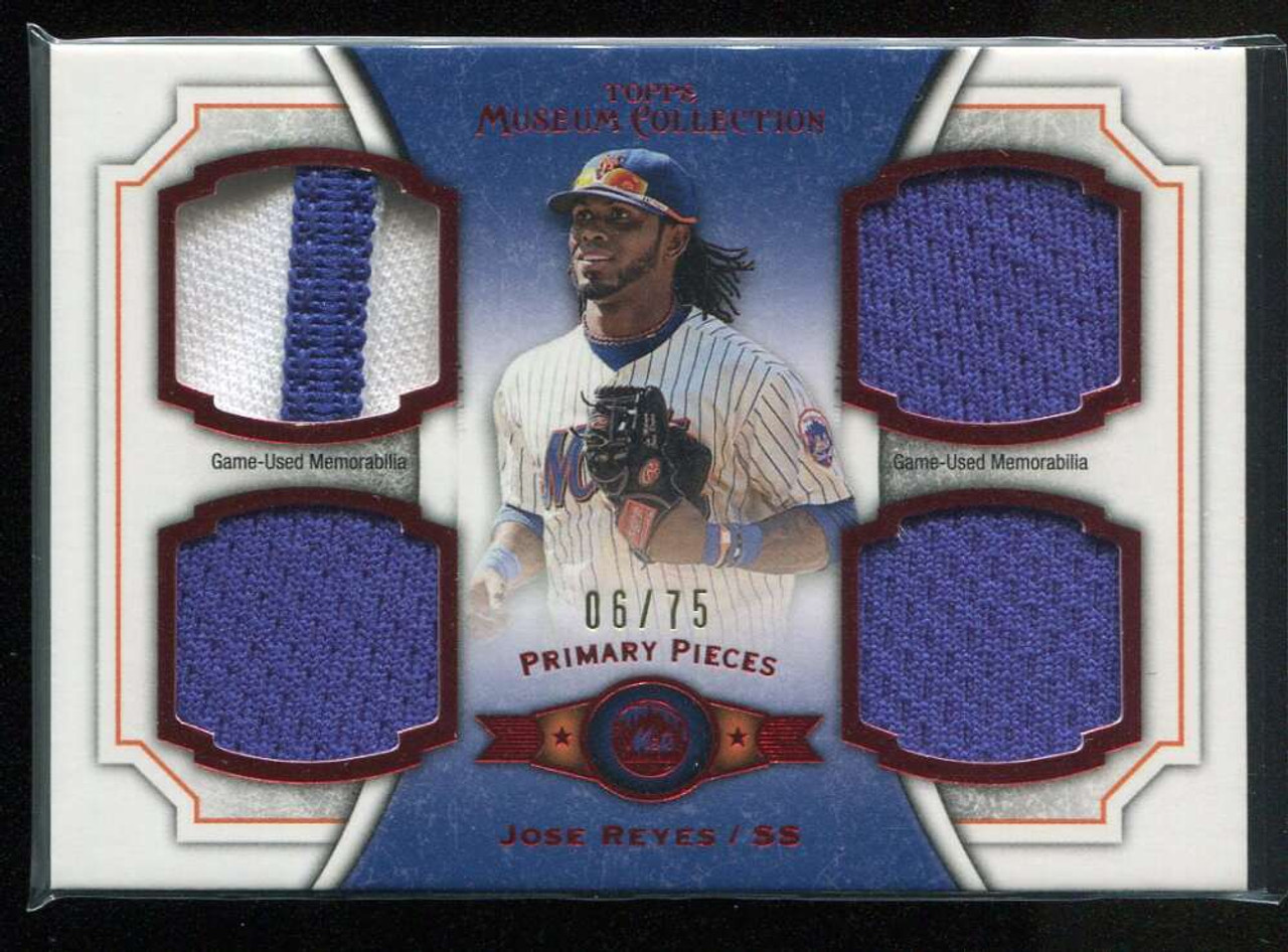 2012 Topps Museum Primary Pieces Red RHO Ryan Howard Quad Jersey Patch  68/75 - Sportsnut Cards