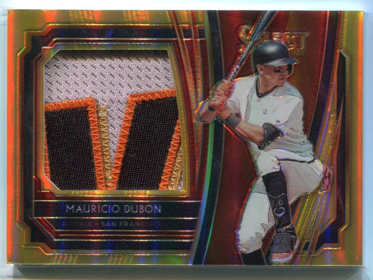 Mauricio Dubon Game-Used Gold Jersey