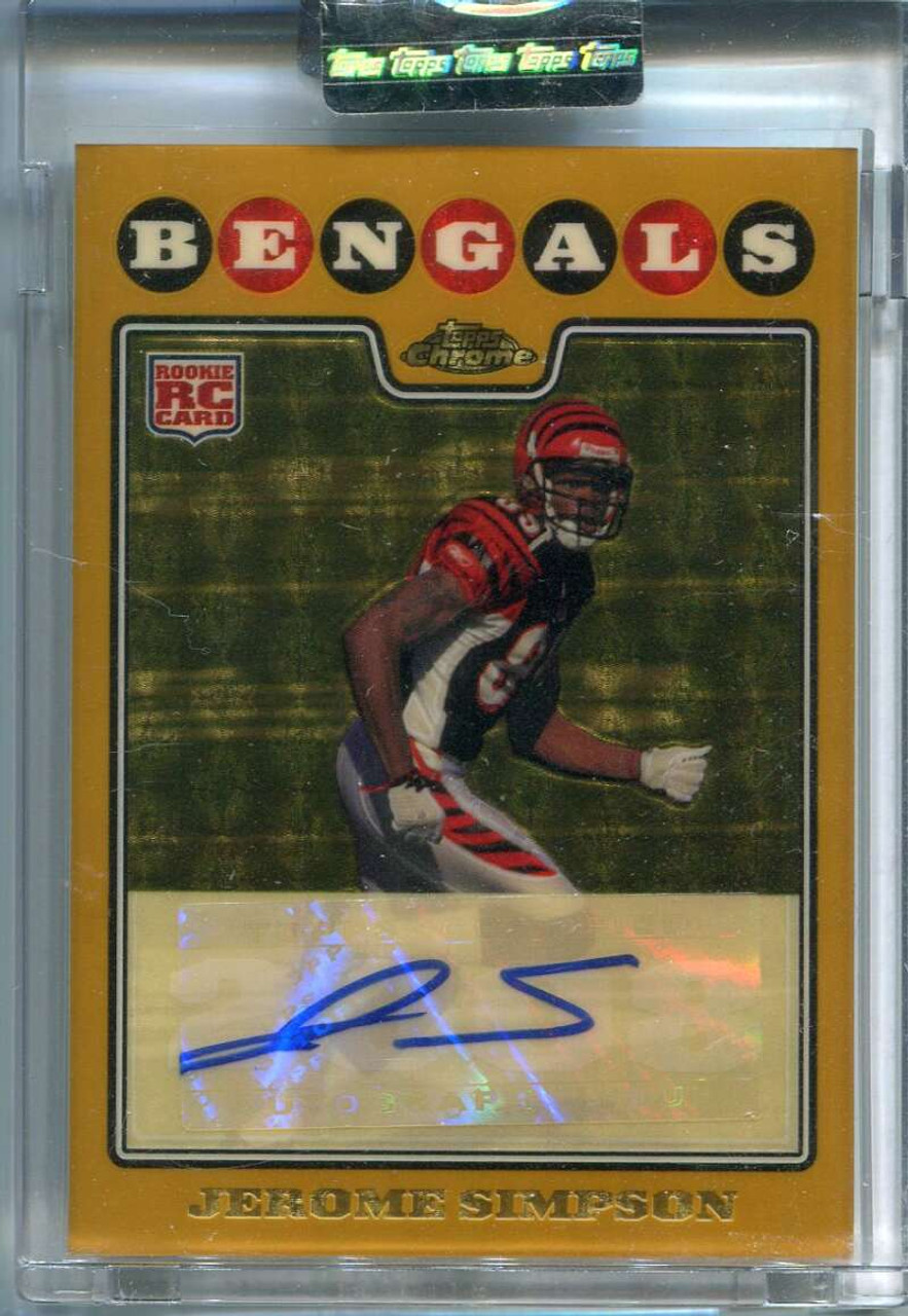 2008 Topps Chrome Gold Superfractor Uncirculated Jerome