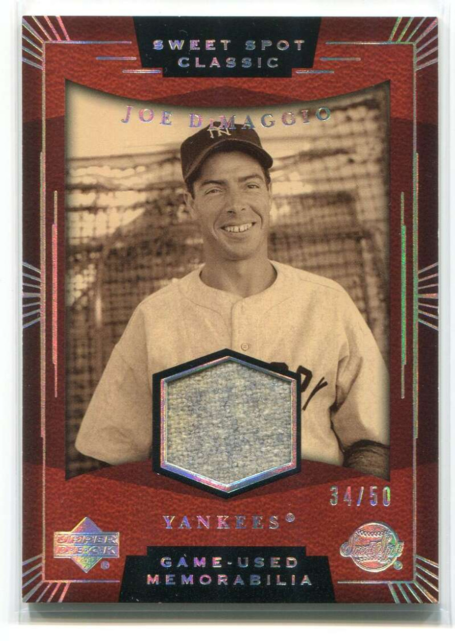 Games, Joe Dimaggio Baseball Card