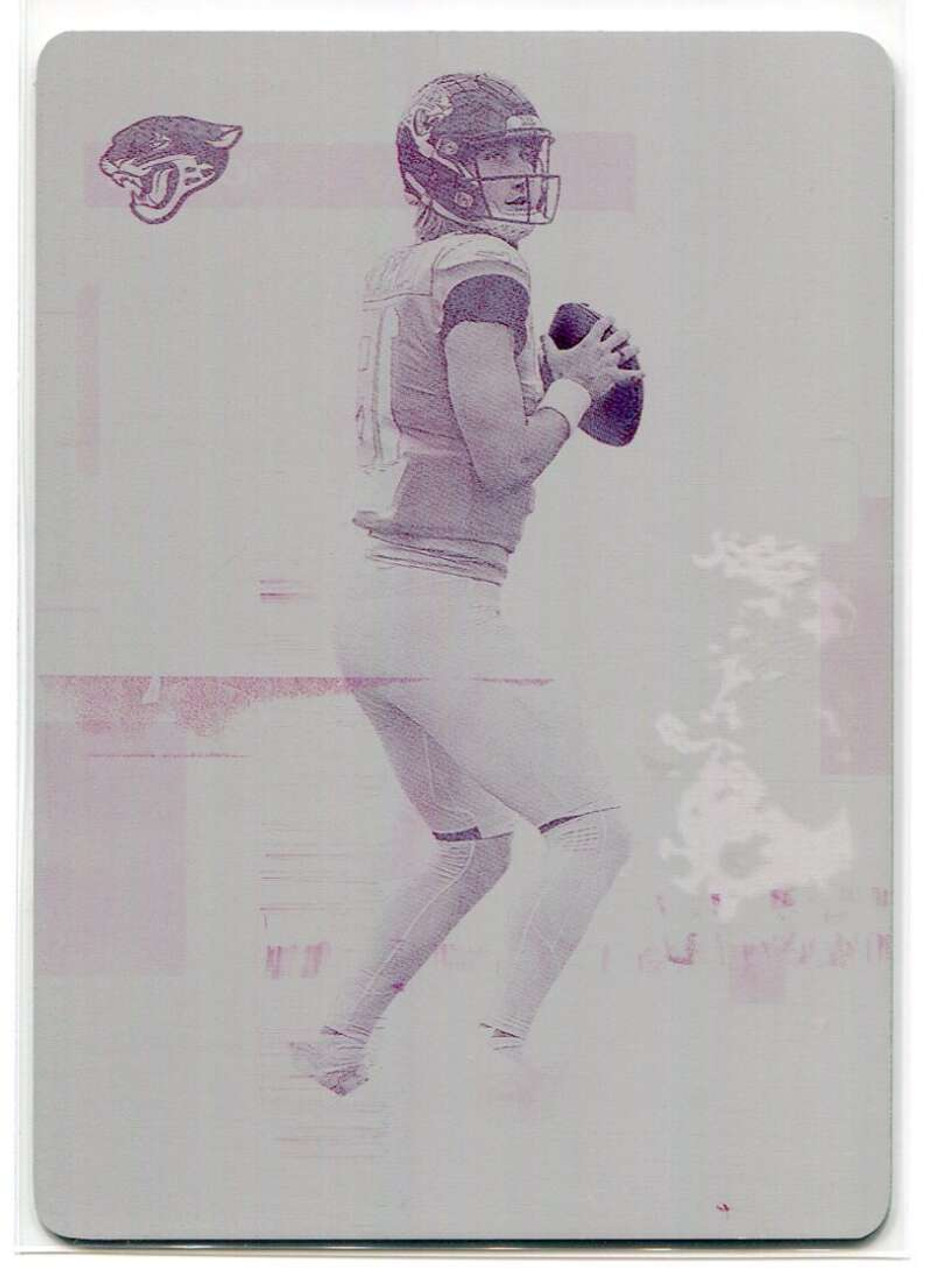 2021 Panini Phoenix Printing Plate Magenta 101 Trevor
