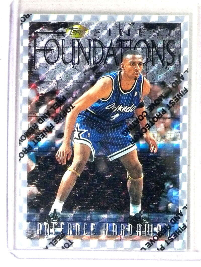 1996-97 Finest Uncommon Silver Refractor Anfernee Hardaway #255