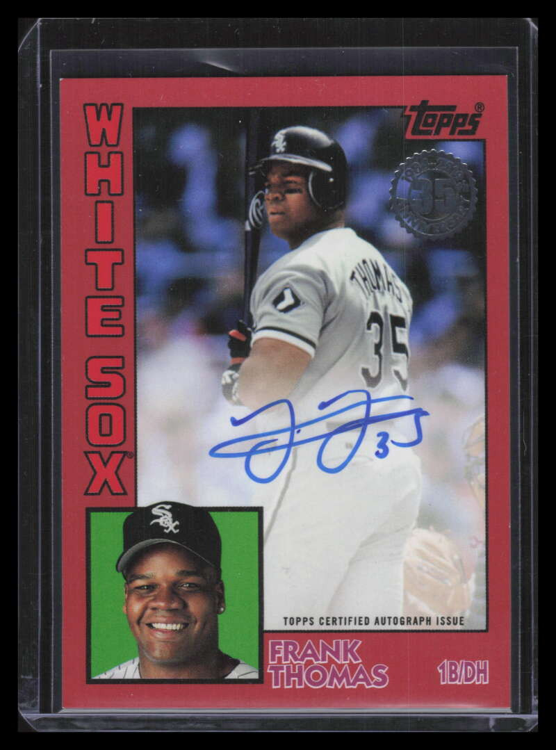 フランク トーマス サイン MLB トレカ「フランク・トーマス」 MLB殿堂