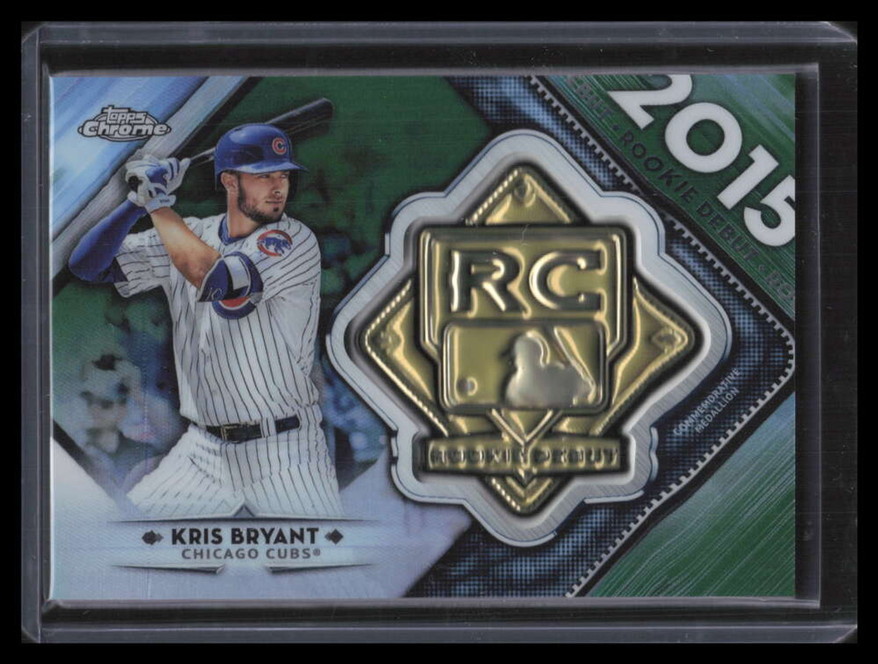 Kris Bryant Autograph Signed 2016 Topps Card 10 Cubs 