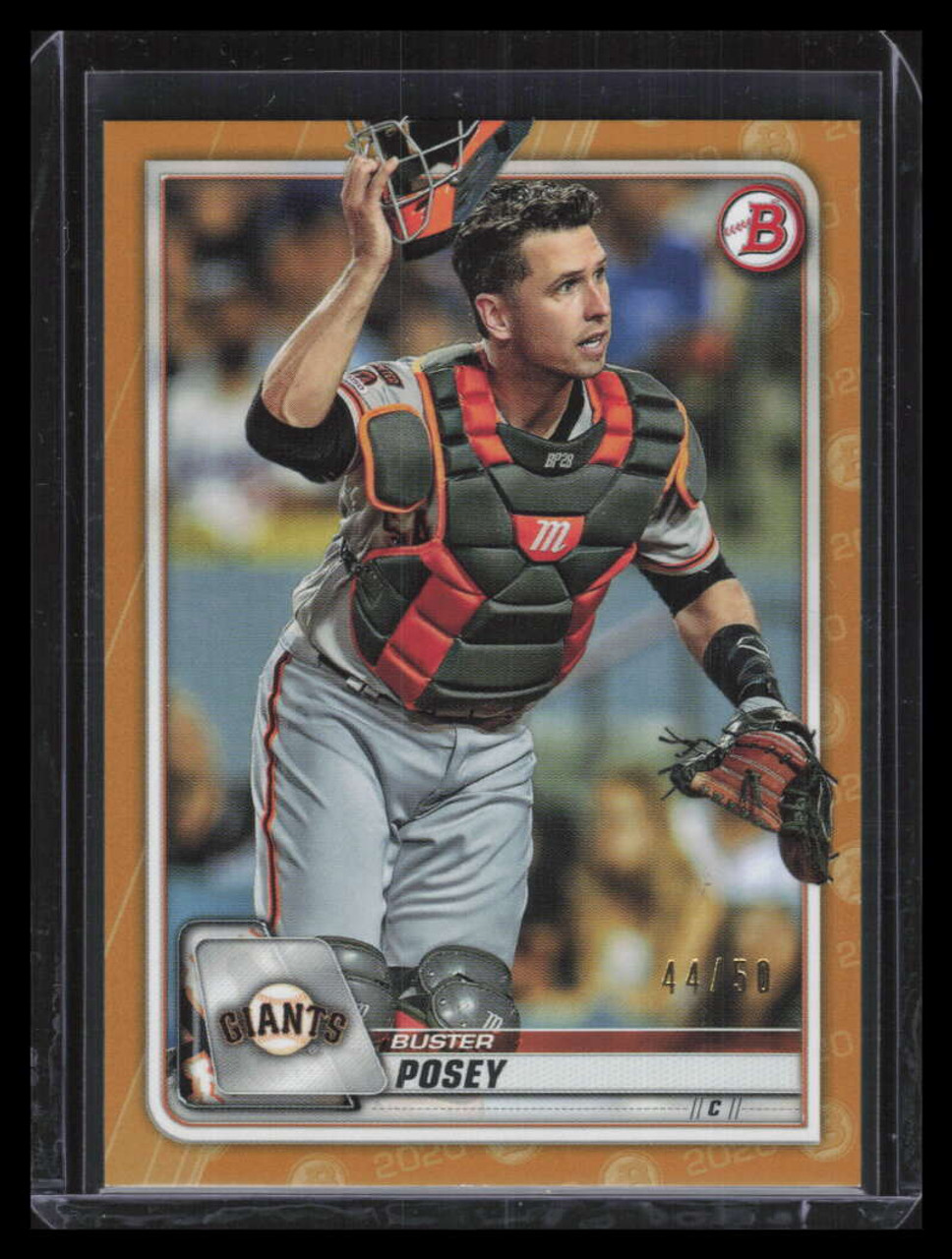 2020 Bowman Gold 86 Buster Posey 44/50
