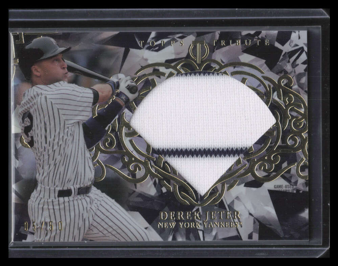 2015 Topps Tribute Diamond Cuts Jerseys DCFF Freddie Freeman