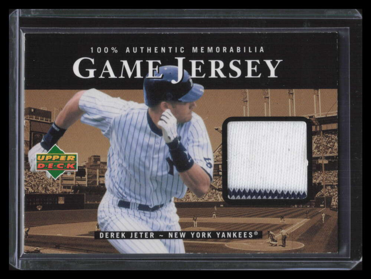 2000 Upper Deck Game Jersey DJ Derek Jeter Jersey