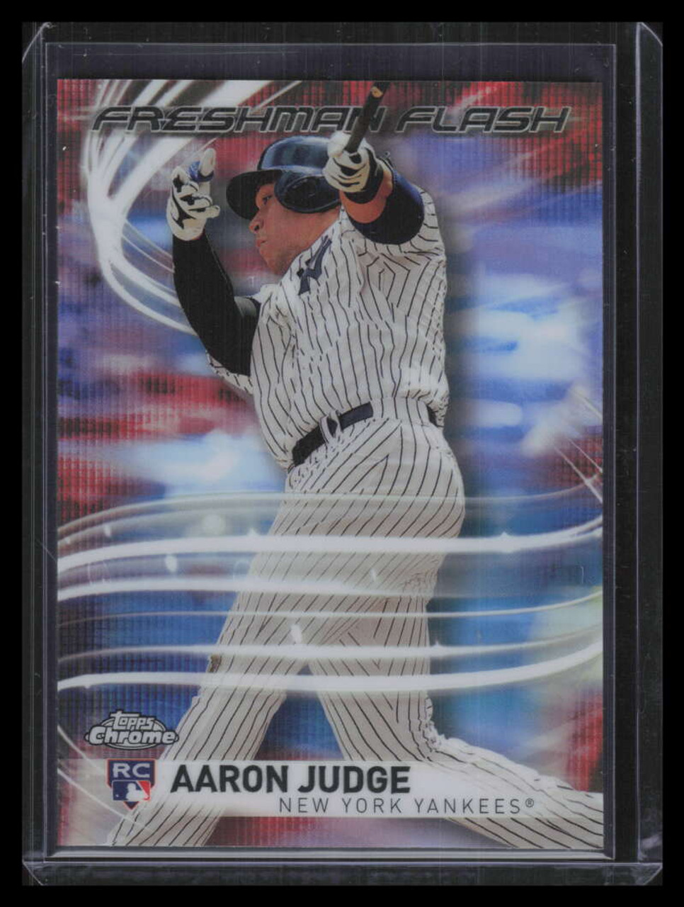 2017 Topps Chrome Aaron Judge New York Yankees Rookie Card 