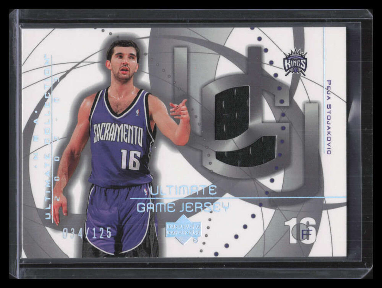 Peja stojakovic jersey